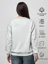 Женский свитшот / Илон и ракета