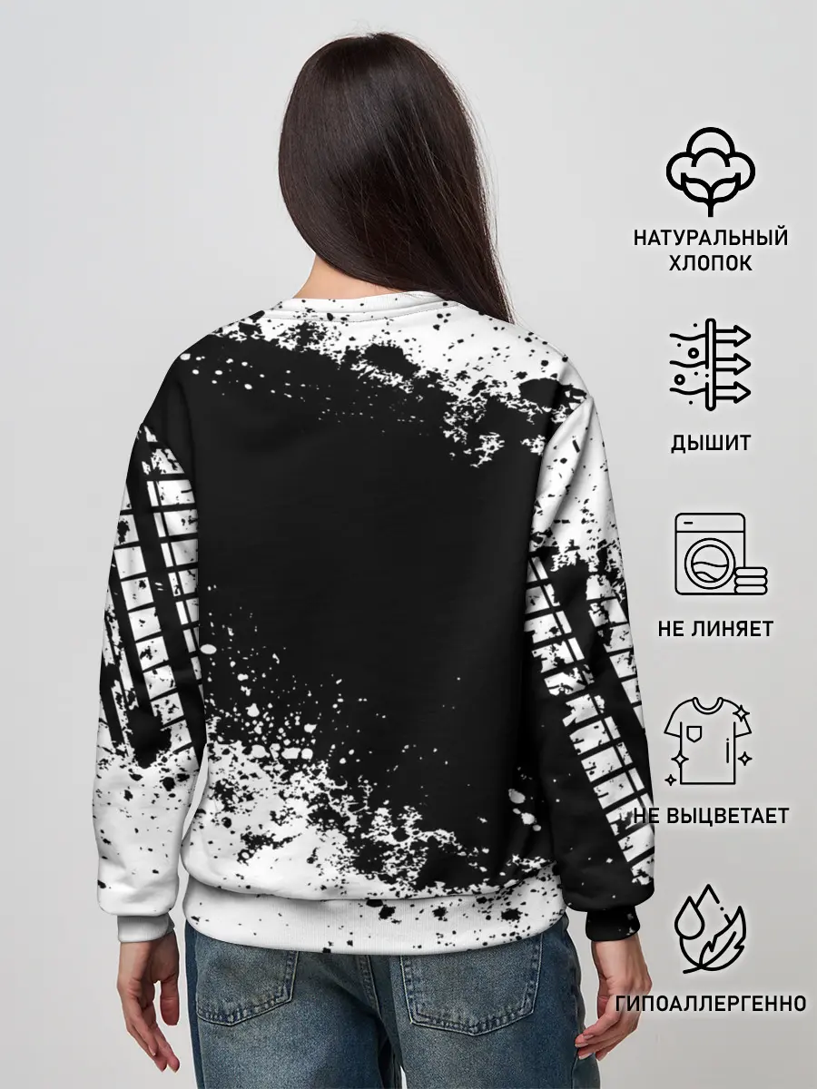 Женский свитшот / Toyota abstract sport