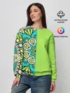 Женский свитшот / Медитация с мандалой