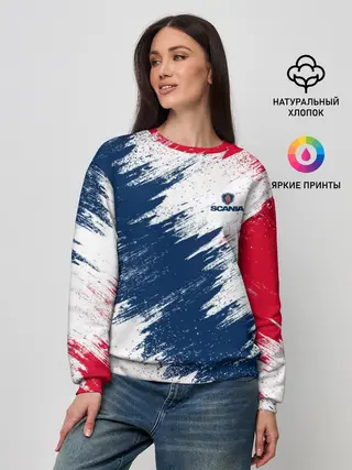 Женский свитшот / SCANIA
