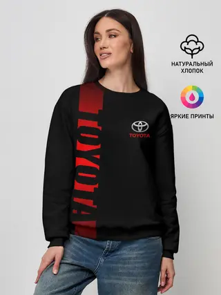 Женский свитшот / TOYOTA | ТОЙОТА