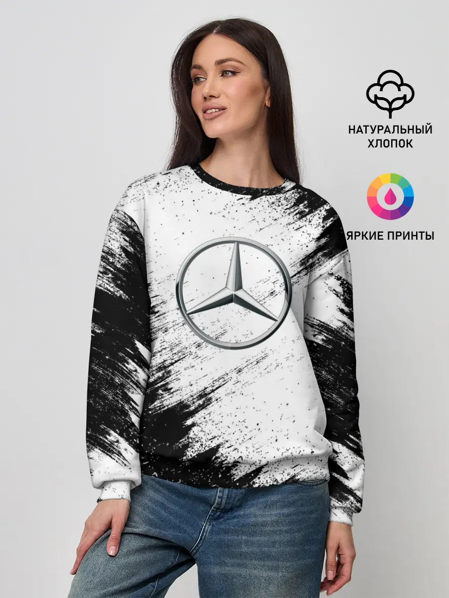 Женский свитшот / Mercedes