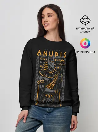 Женский свитшот / Анубис Воин