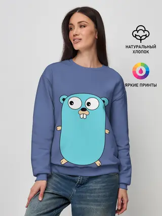 Женский свитшот / Golang
