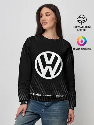 Женский свитшот / Volkswagen sport auto abstract