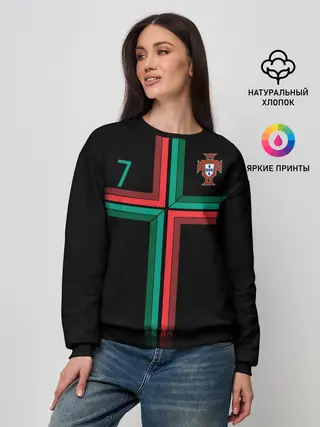 Женский свитшот / Роналду 2018 ЧМ Альтернативная