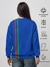 Женский свитшот / Дагестан, лента с гербом