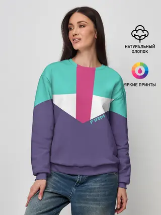 Женский свитшот / Стиль 90 х