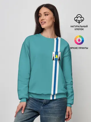 Женский свитшот / Сахалинская область