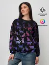 Женский свитшот / Космические Коты