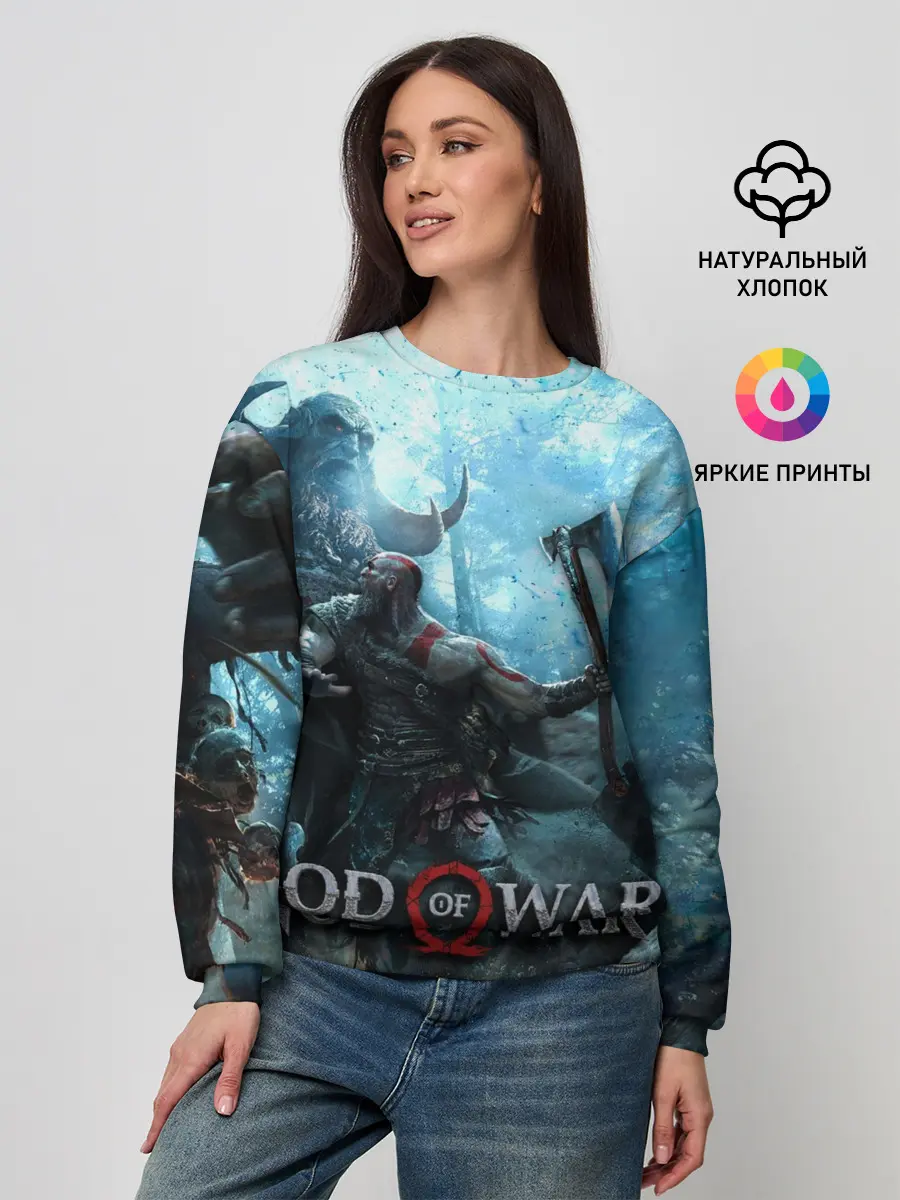 Женский свитшот / Kratos