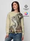 Женский свитшот / Восточный дракон