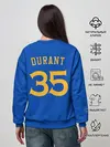 Женский свитшот / Kevin Durant форма GSW