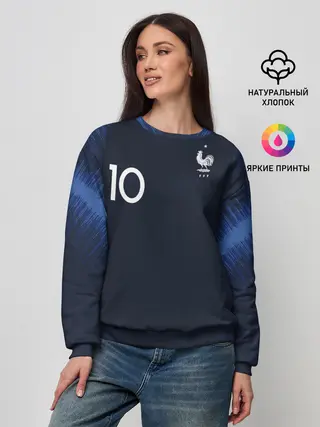 Женский свитшот / Mbappe home WC 2018