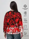 Женский свитшот / Абстрактные узоры 3