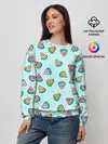 Женский свитшот / Kawaii Арбузики