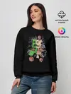 Женский свитшот / Скелет