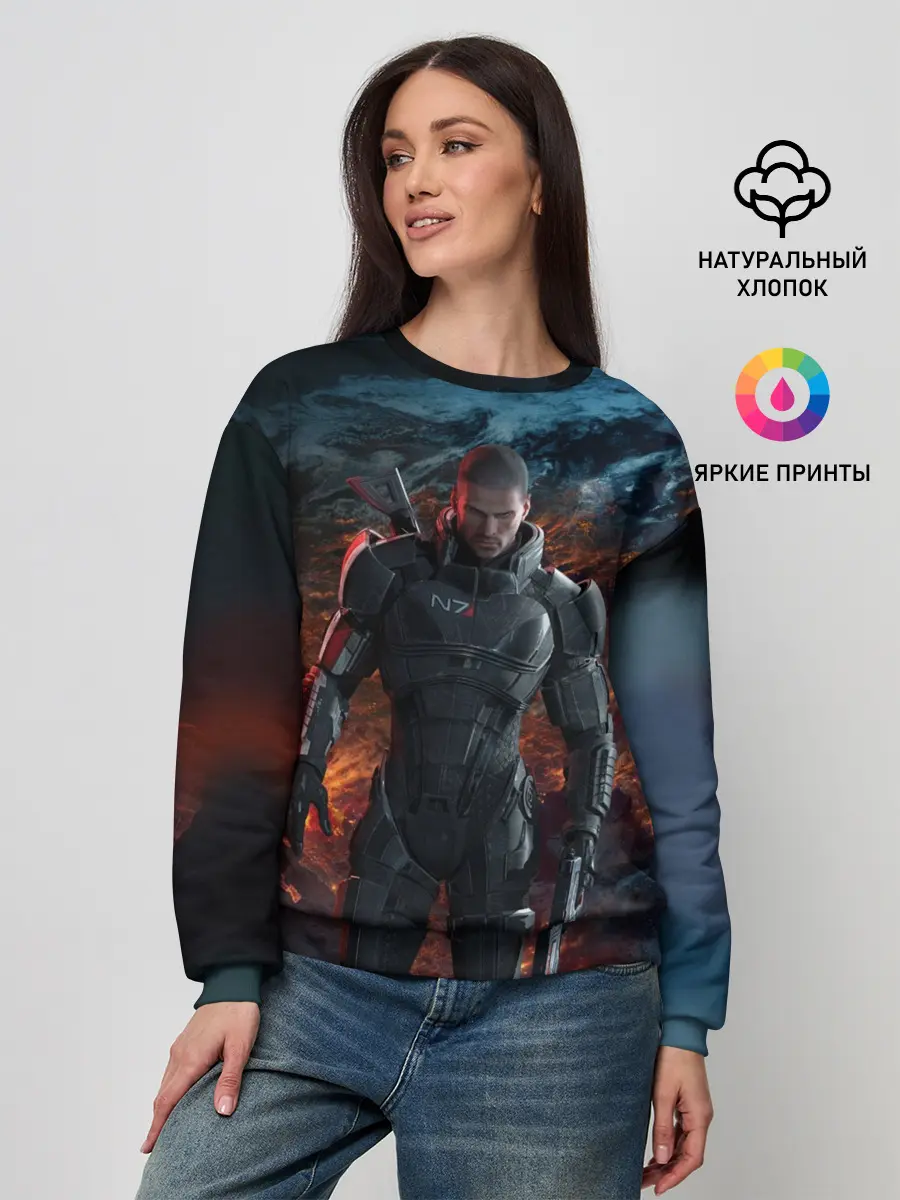 Женский свитшот / Mass Effect 3