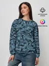 Женский свитшот / Акулы и дайверы