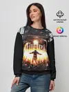 Женский свитшот / Frostpunk - city