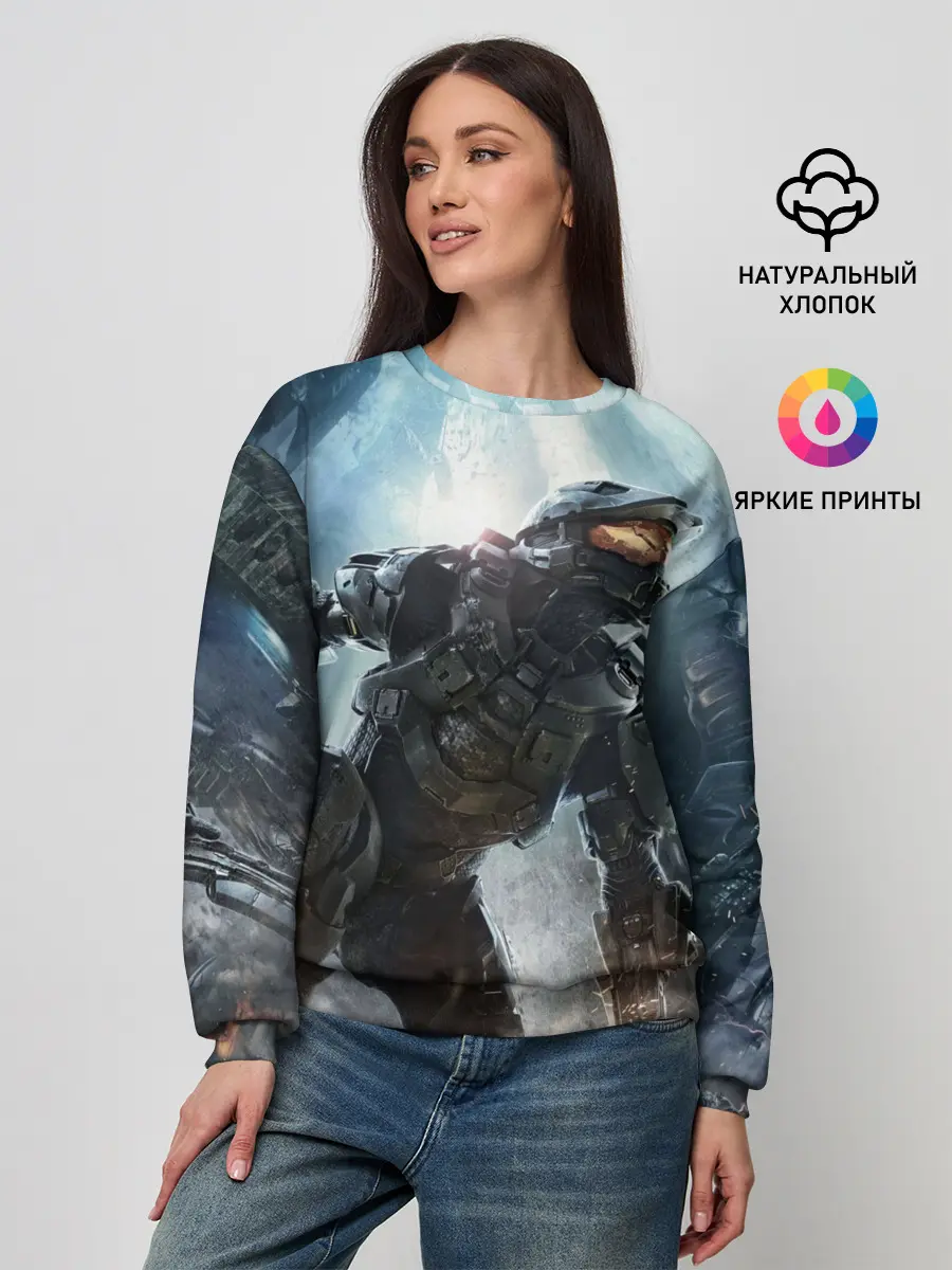 Женский свитшот / Halo
