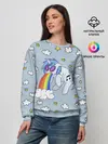 Женский свитшот / Винил Скрэтч