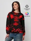 Женский свитшот / Красный поросенок