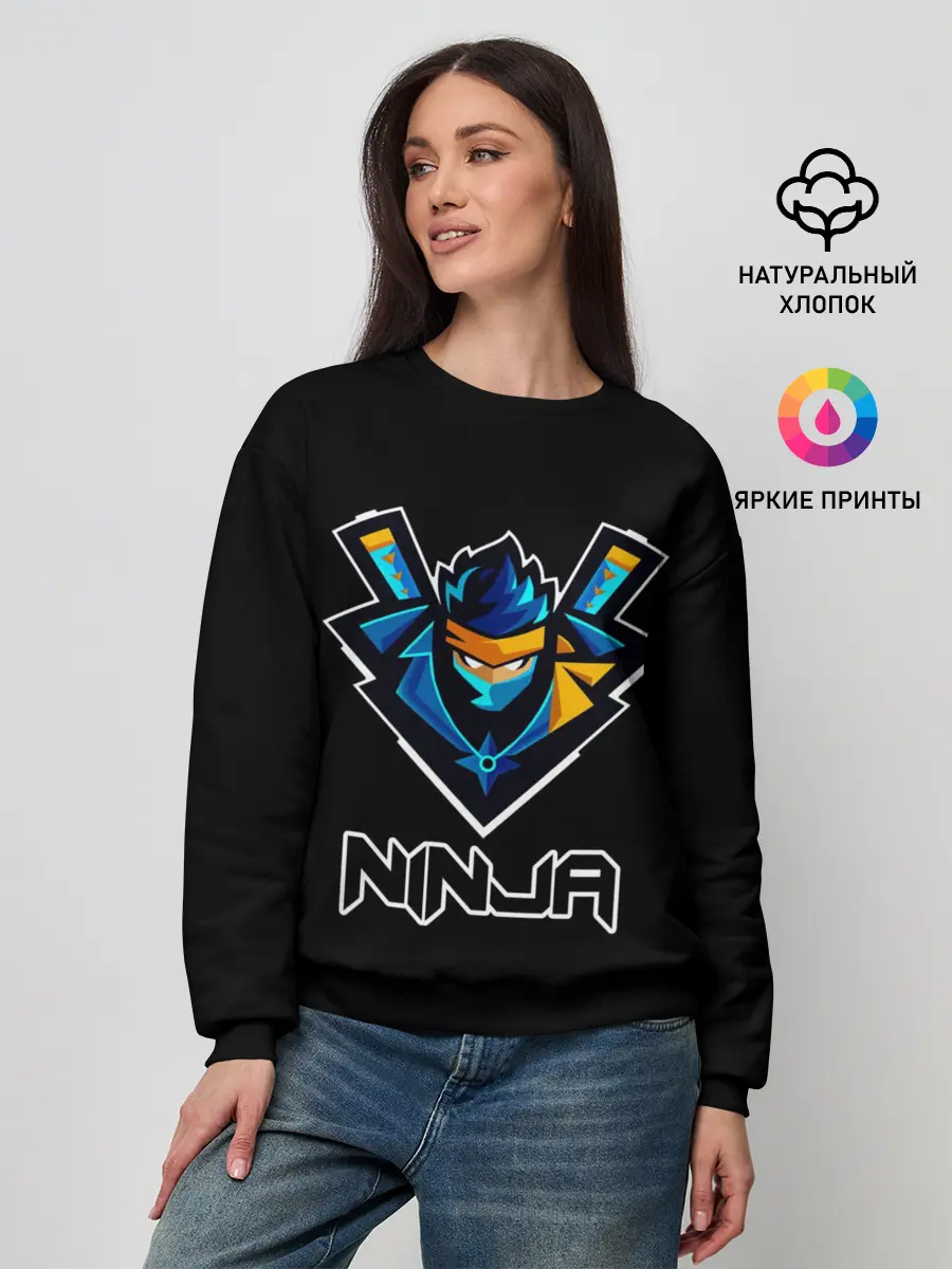 Женский свитшот / Ninja Fortnite