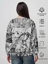 Женский свитшот / Все герои Фейри Тейл