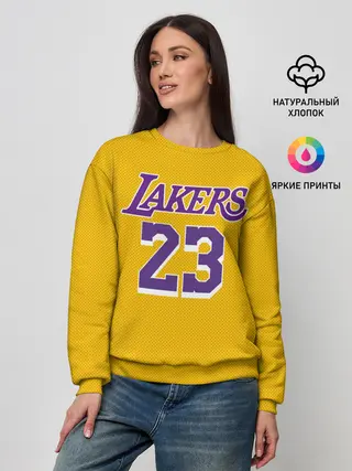 Женский свитшот / James 18-19 LA Lakers home