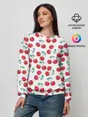 Женский свитшот / Вишневое настроение