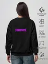 Женский свитшот / Fortnite. Neon Lama