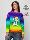 Женский свитшот / Dab New Year