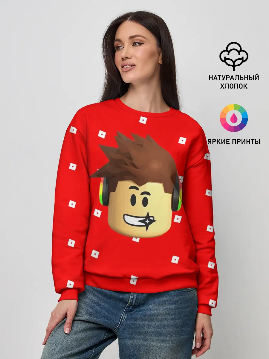Женский свитшот / ROBLOX Head