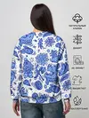 Женский свитшот / Сибирская гжель