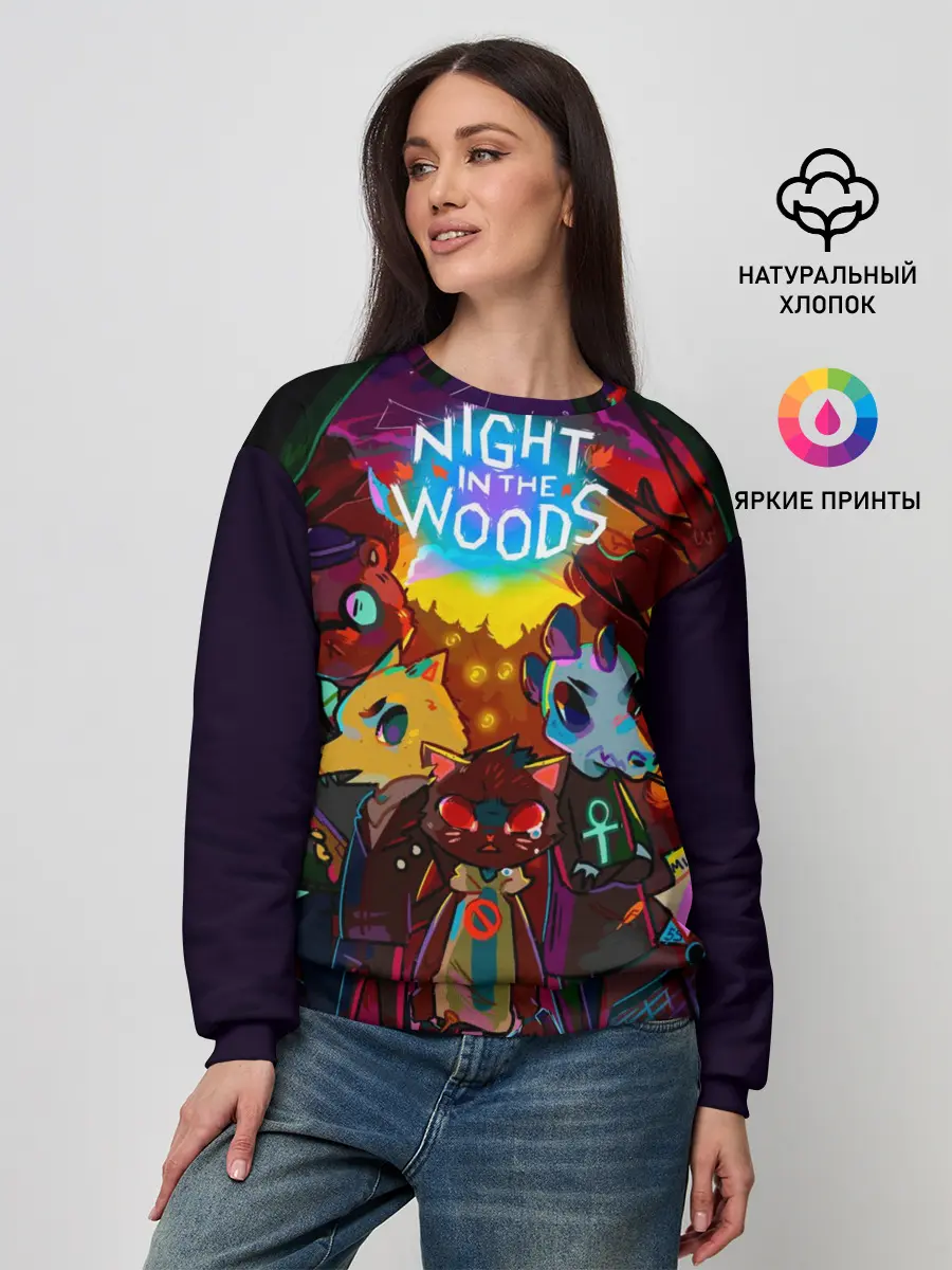 Женский свитшот / Night in the Woods