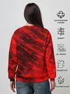 Женский свитшот / RED FIRE STORM
