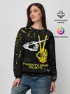 Женский свитшот / TOP - Skeleton Clique