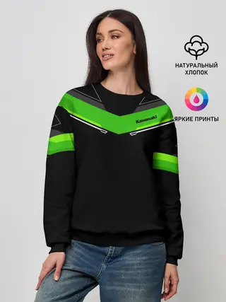 Женский свитшот / Kawasaki club