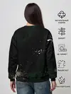 Женский свитшот / Глаза Ябоку. БЕЗДОМНЫЙ БОГ