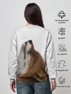 Женский свитшот / Лиса Главное фыр-фыр
