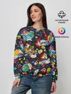 Женский свитшот / Космос