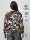 Женский свитшот / Покерный коллаж