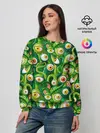 Женский свитшот / Щупальца с глазами