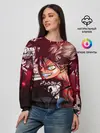 Женский свитшот / Брутальный арт Асты