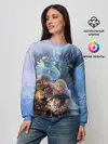 Женский свитшот / ночная фурия