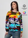 Женский свитшот / urban neon