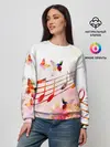 Женский свитшот / Ноты весна