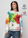 Женский свитшот / Ноты color
