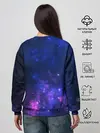 Женский свитшот / Неоновый космос